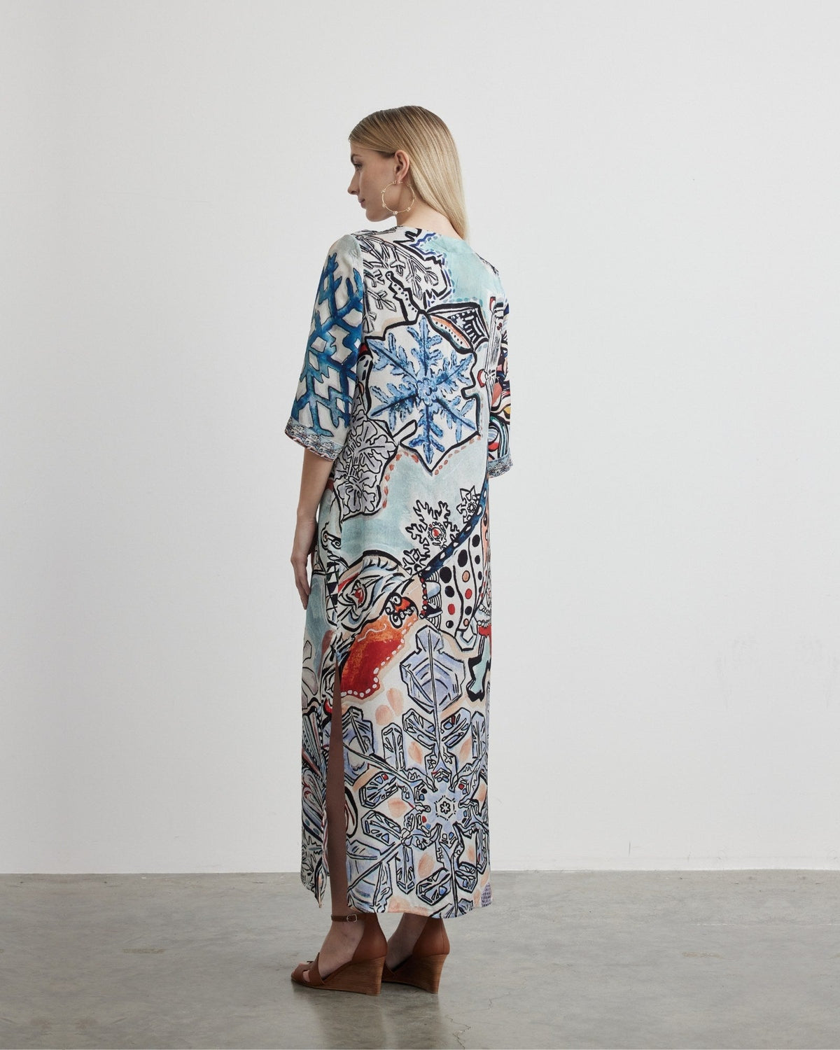 V Neck Kaftan Dress | Goddess of Luck