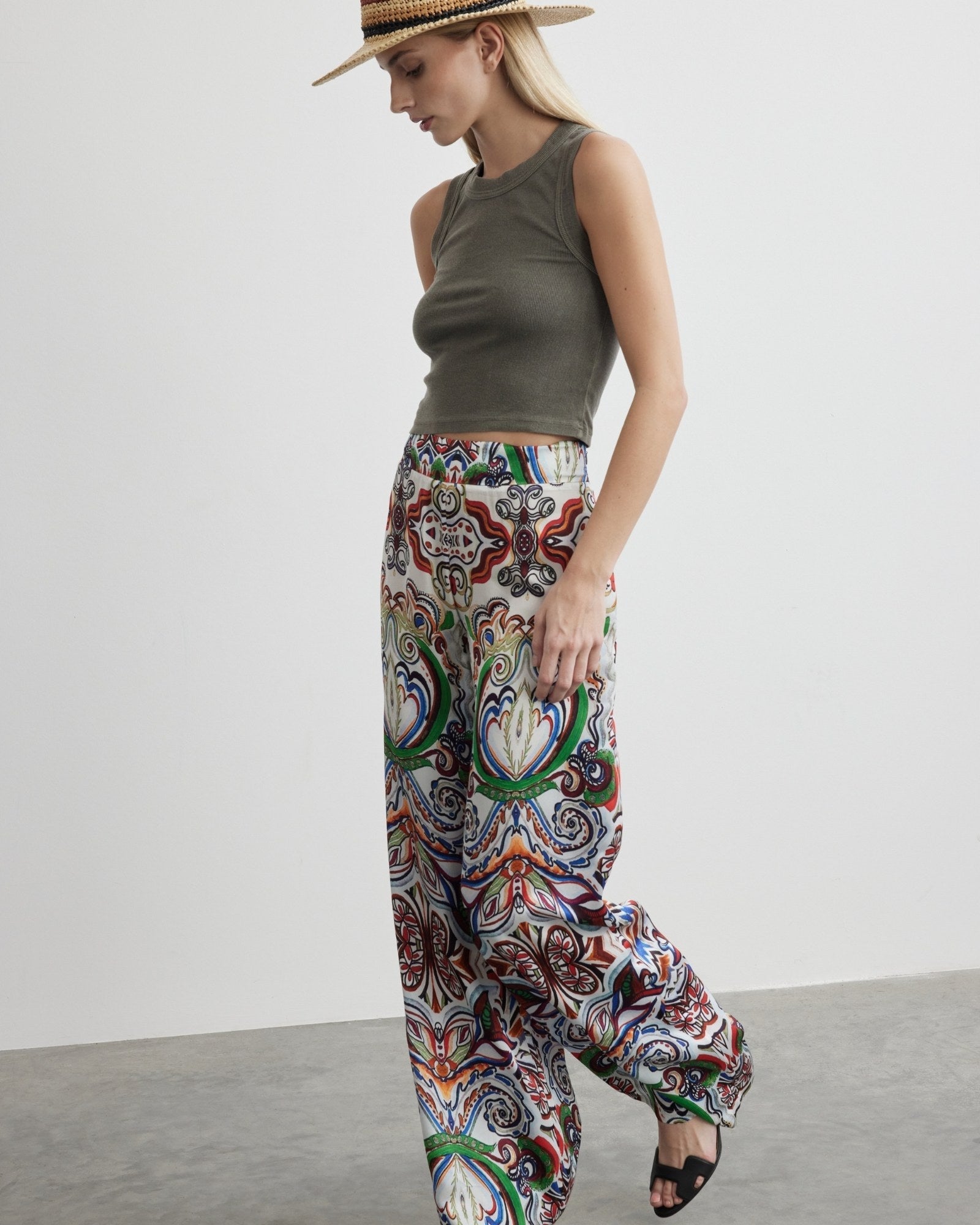 Palazzo Pants | Goddess of Earth - Butterfly