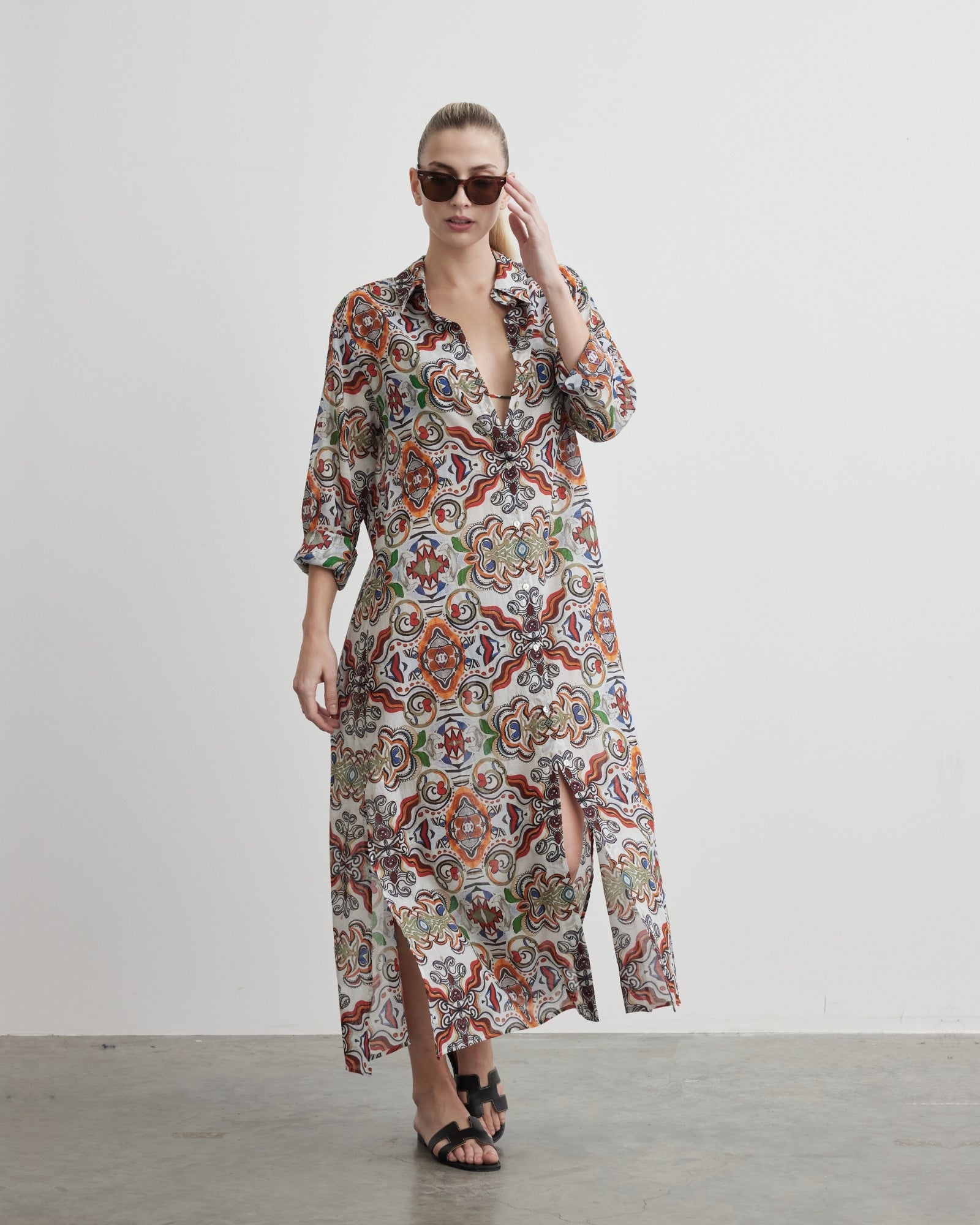Voile Long Shirt | Goddess of Earth