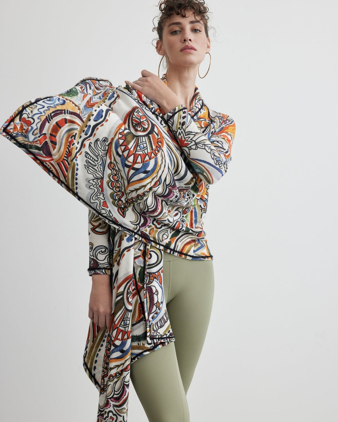 Shawl Cardigan | Goddess of Fire