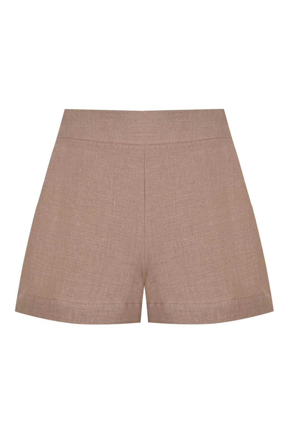 Linen Shorts Tabac