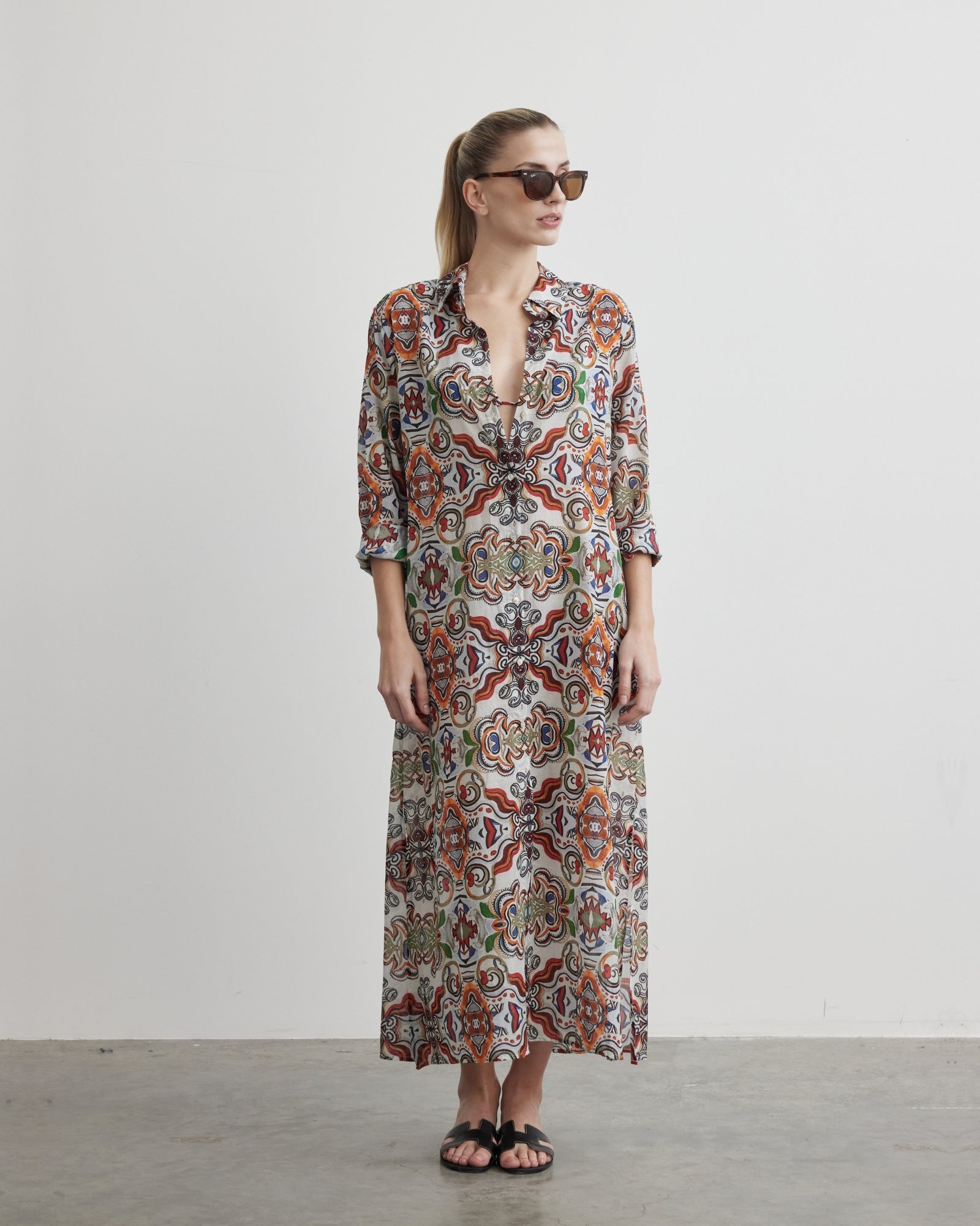 Voile Long Shirt | Goddess of Earth