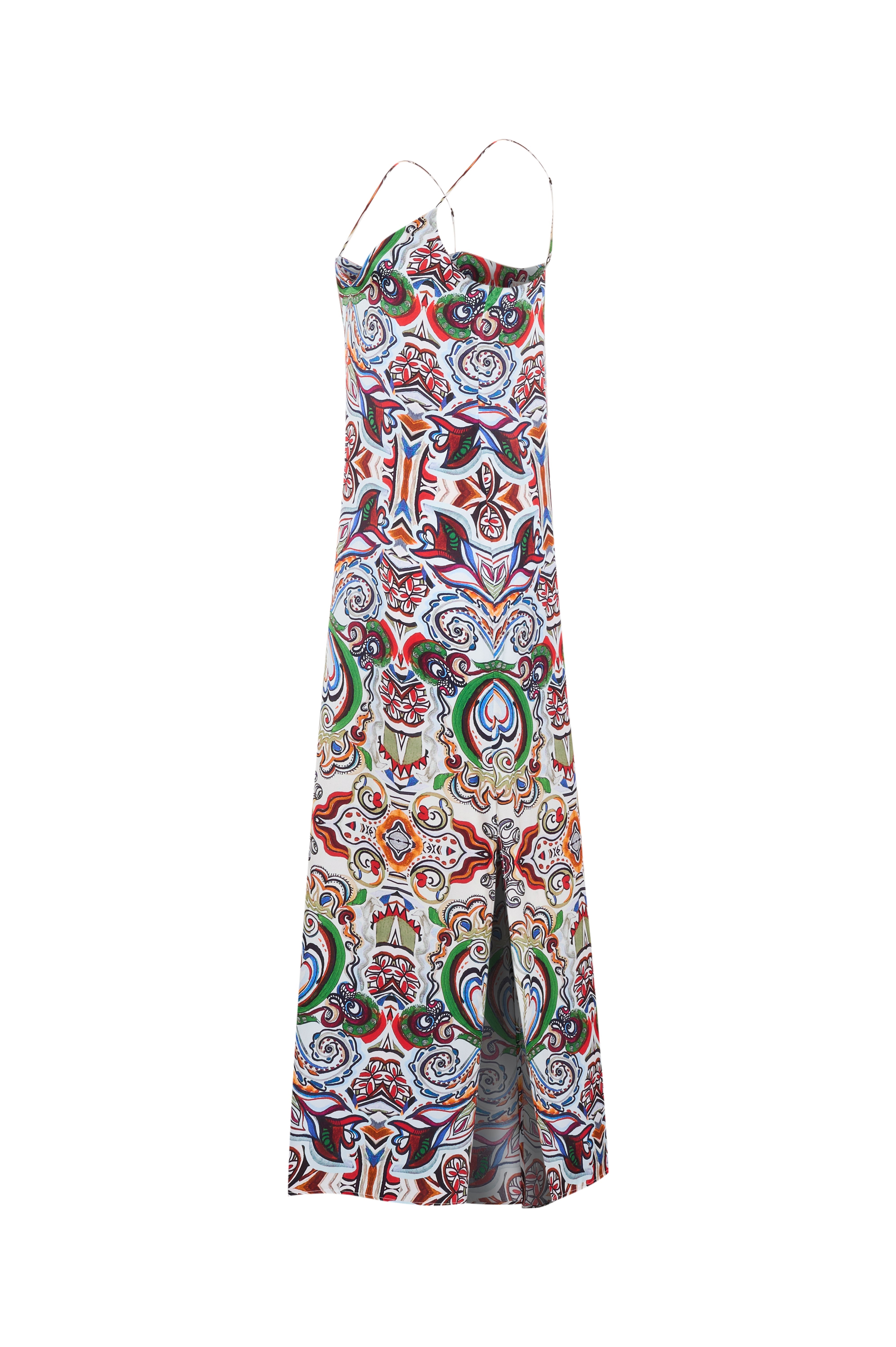 Thin Strap Long Dress | Goddess of Butterfly