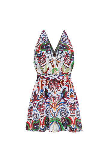 Mini Flare Dress | Goddess of Earth - Butterfly