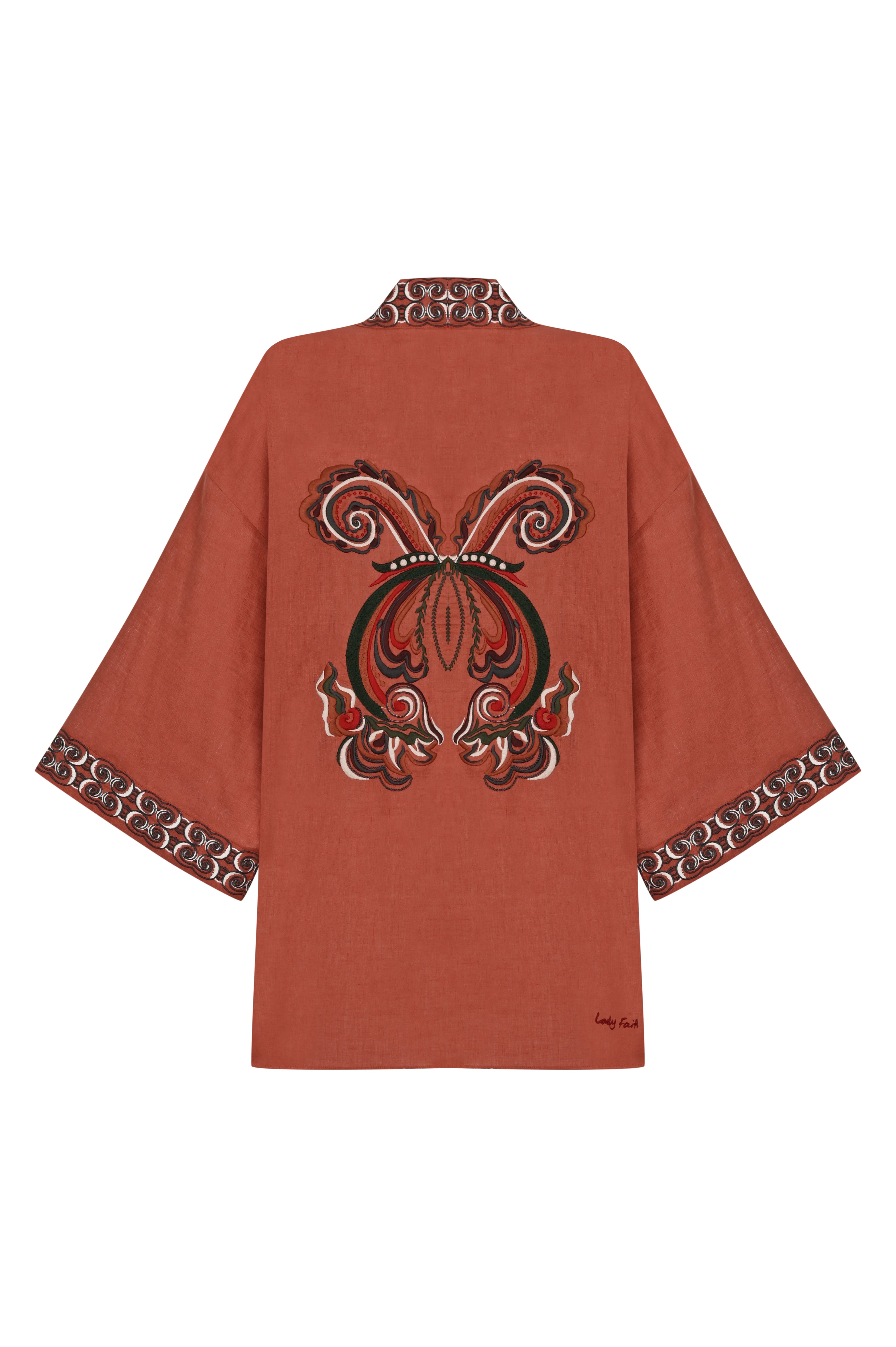 Linen Kaftan Terra