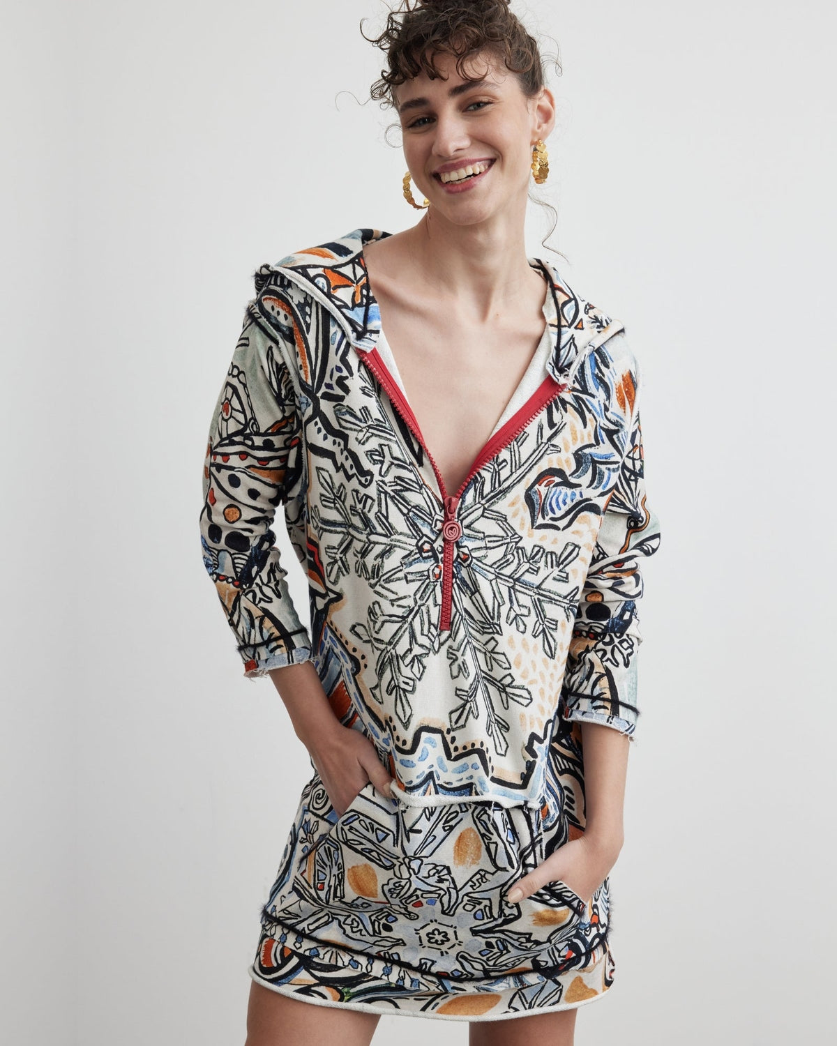 Hoodie Dress | Goddess of Luck
