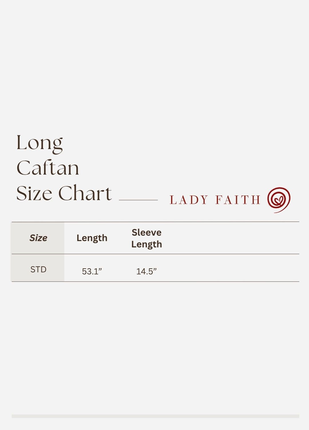 Long Kaftan | Goddess of Inner Power
