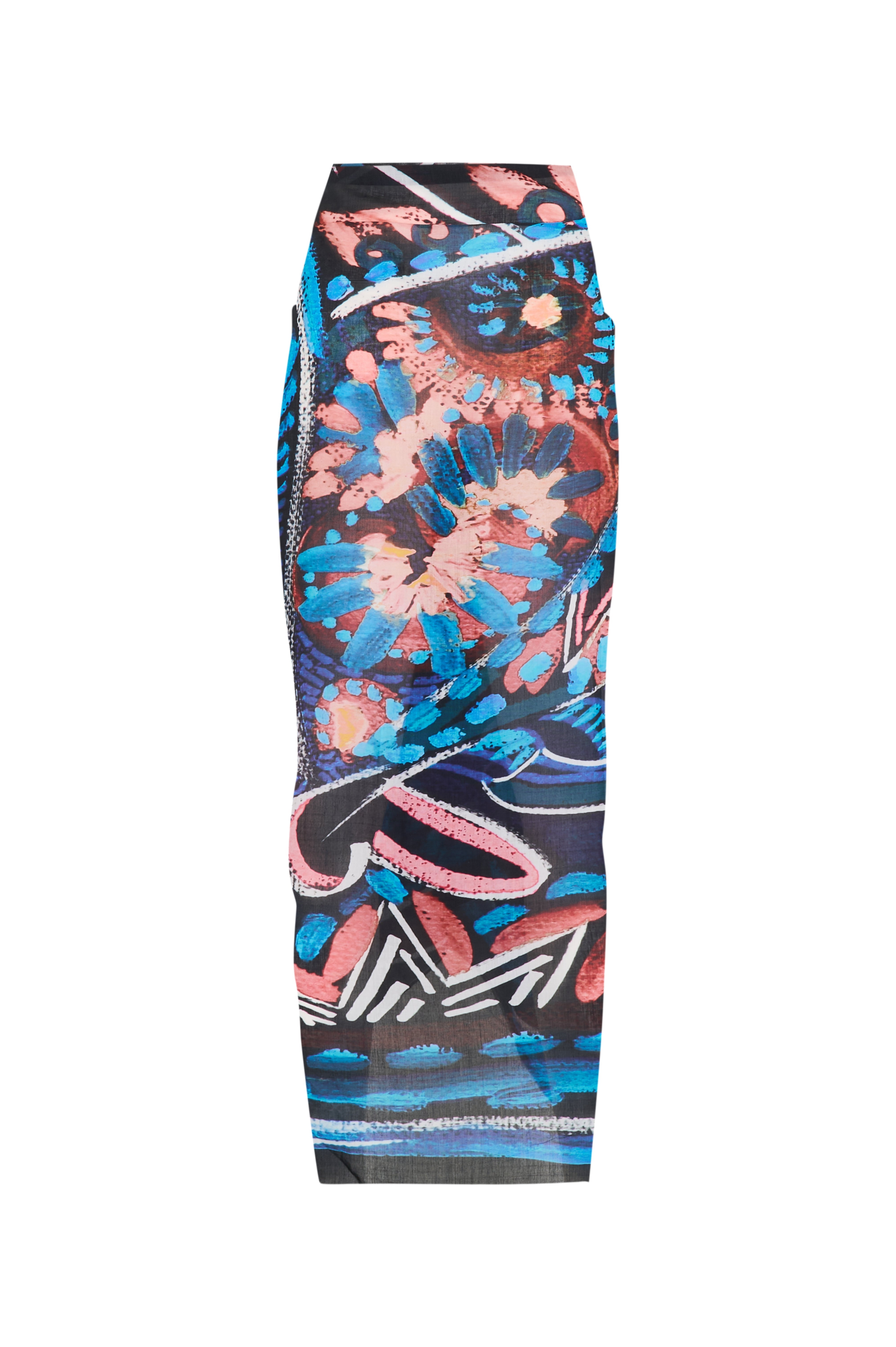 Silk Voile Pareo Scarf | Goddess Of Experience