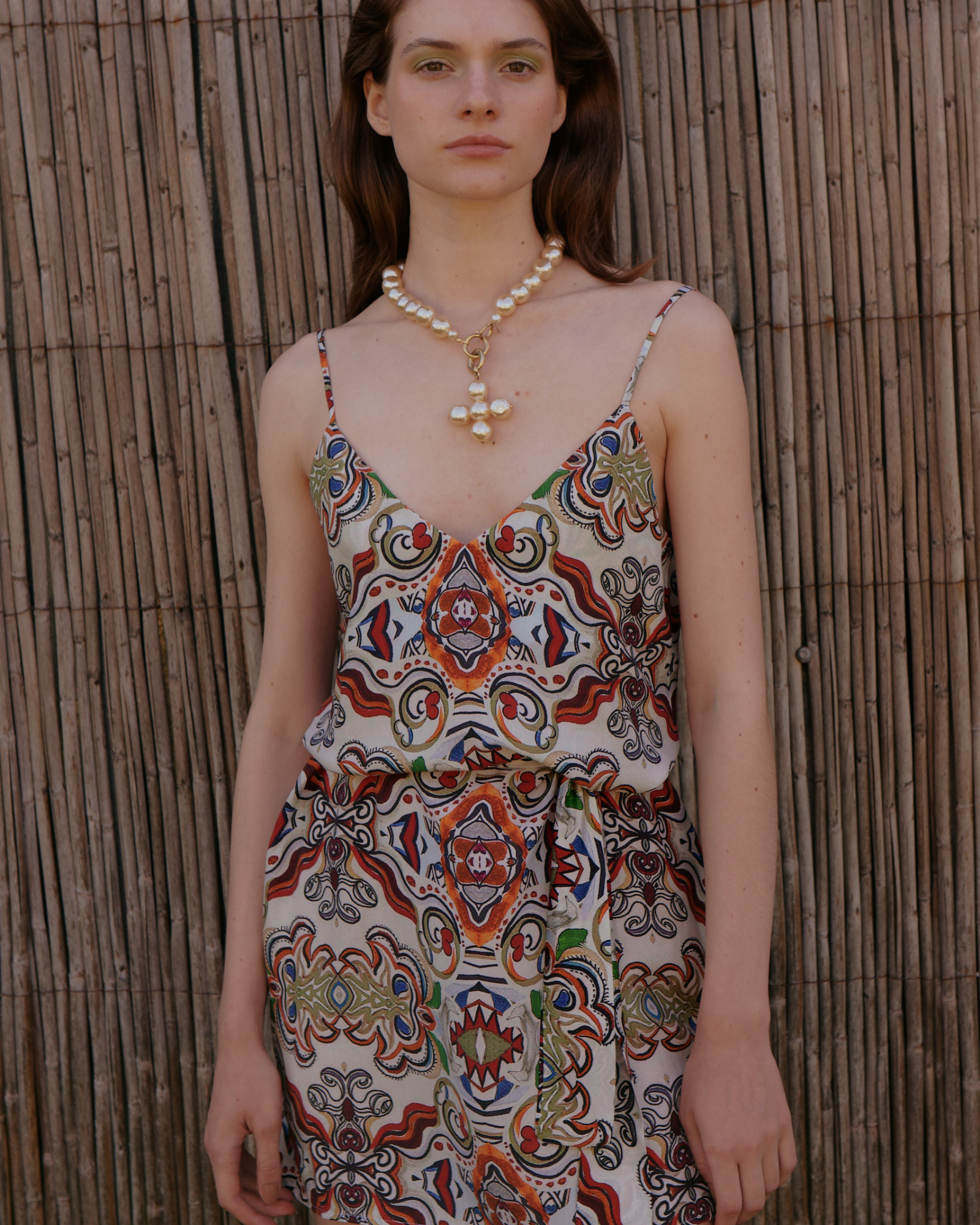 Thin Strap Short Dress | Goddess of Earth