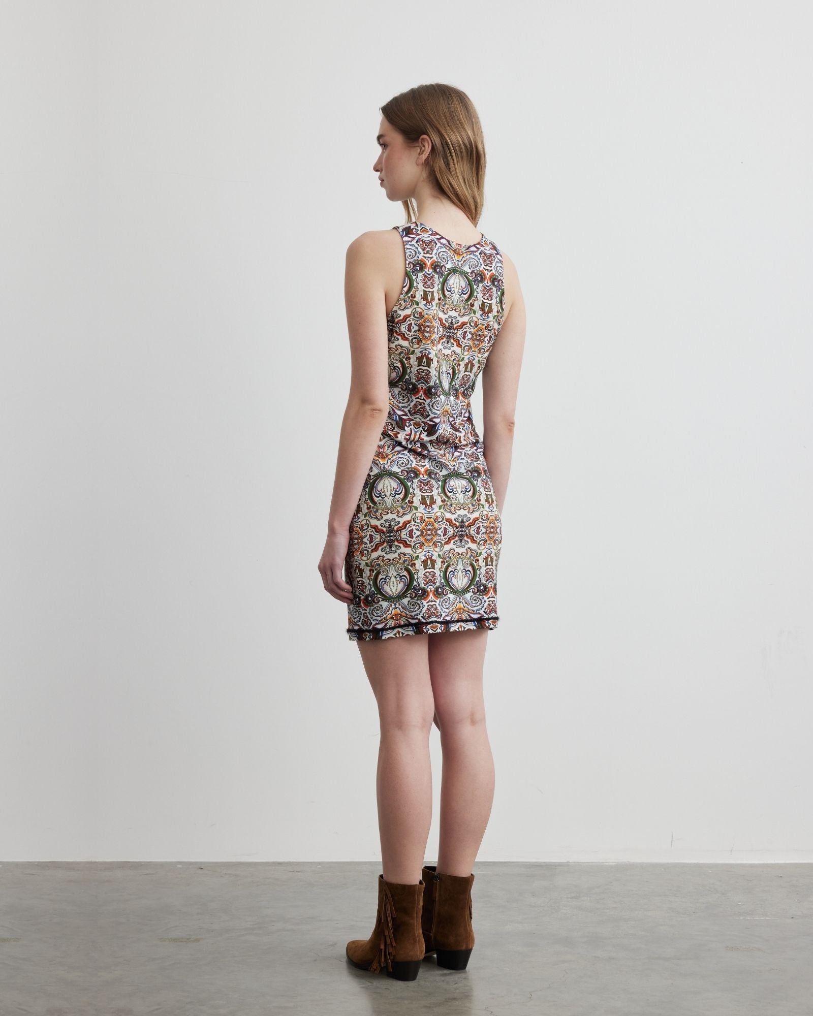 Mini Knit Dress | Goddess of Earth - Butterfly