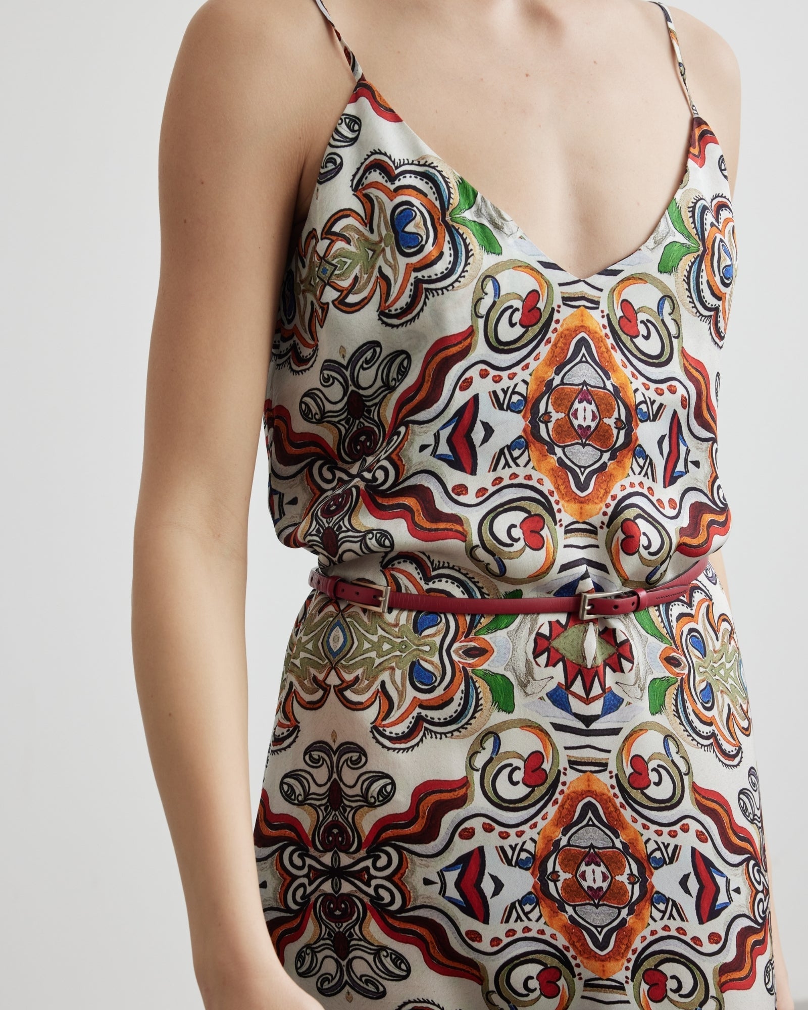 Thin Strap Long Dress | Goddess of Earth