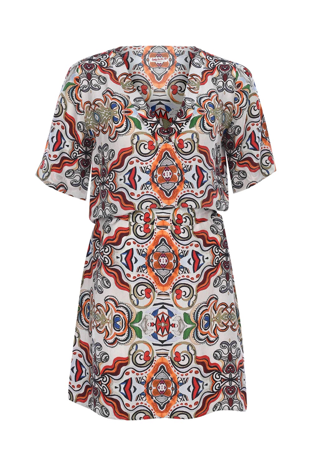 V Neck Short Dress | Goddess of Earth