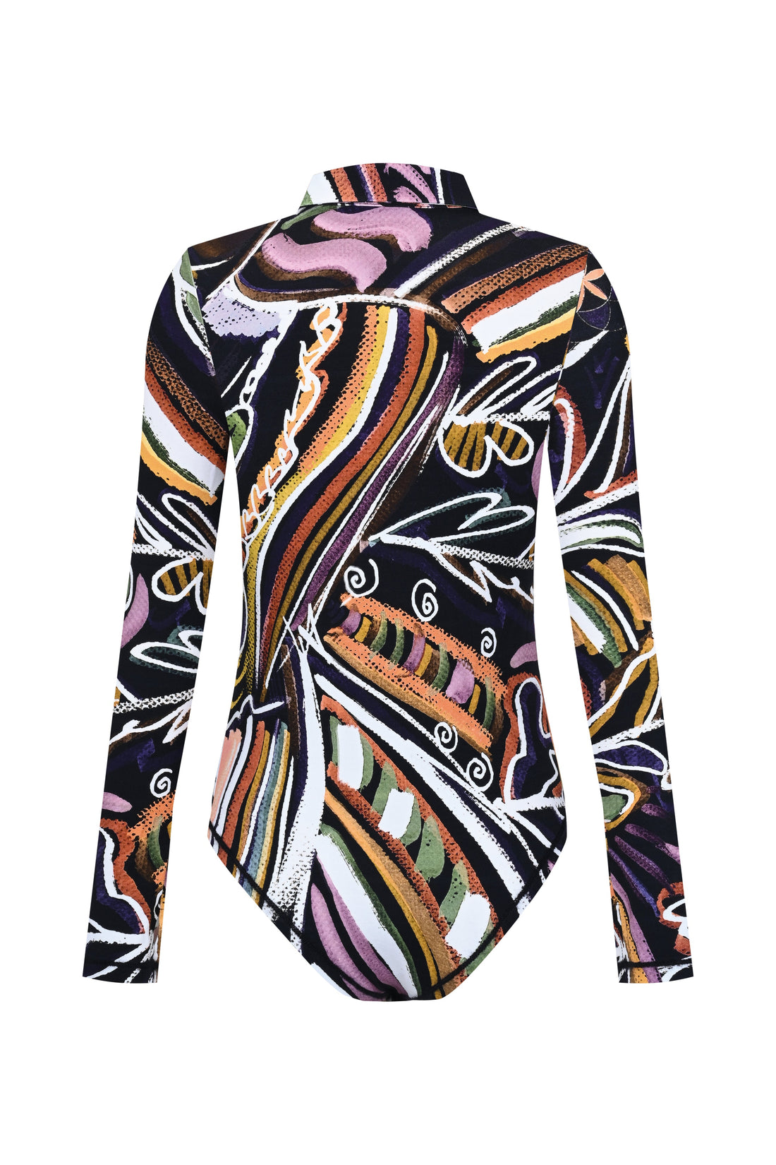 Front Zippered Long Sleeve Body | Goddess of Transformation