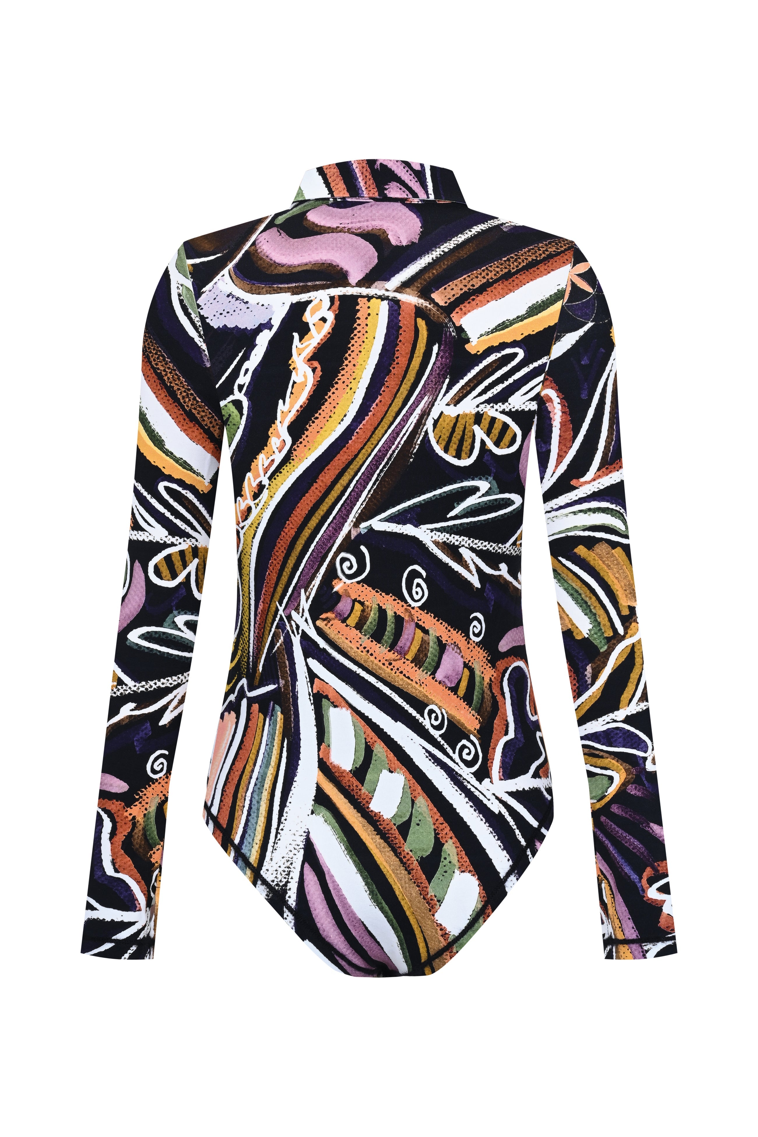 Front Zippered Long Sleeve Body | Goddess of Transformation