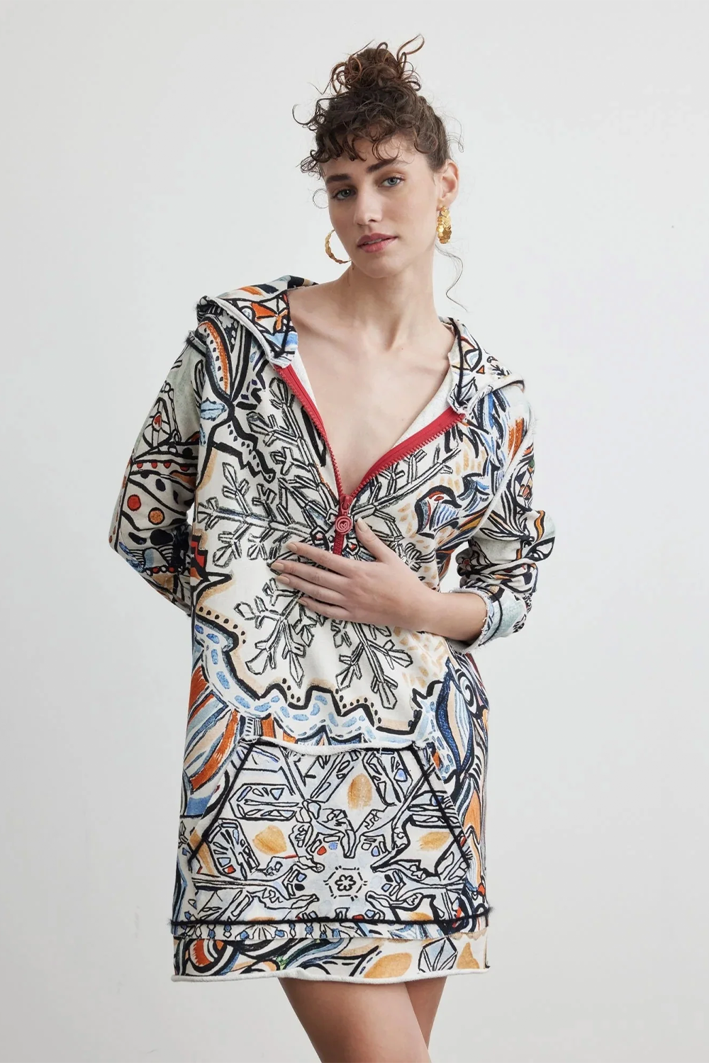 Hoodie Dress | Goddess of Luck