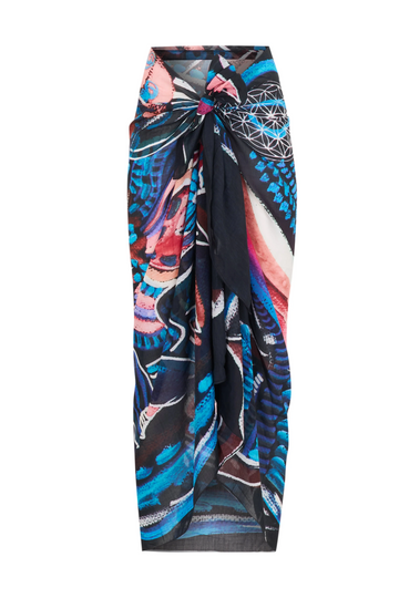 Silk Voile Pareo Scarf | Goddess Of Experience