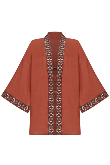 Linen Kaftan Terra