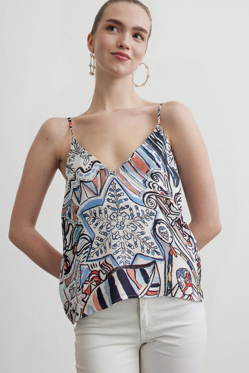 Thin Strap Blouse | Goddess of Luck