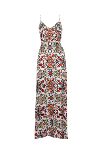 Thin Strap Long Dress | Goddess of Earth