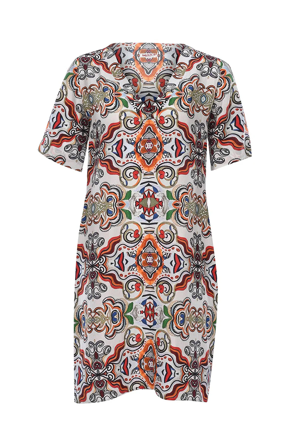 V Neck Short Dress | Goddess of Earth