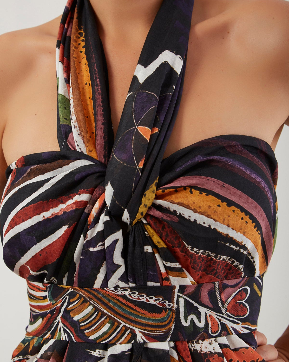 Silk Voile Pareo Scarf | Goddess Of Transformation