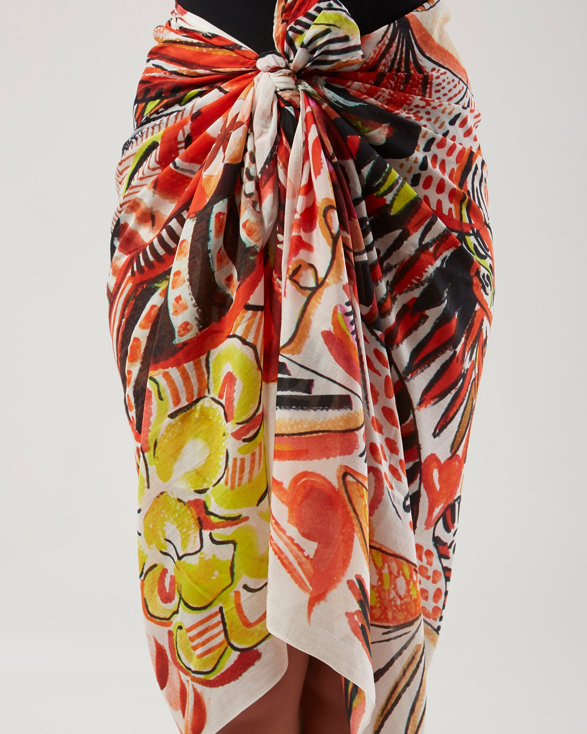 Silk Voile Pareo Scarf | Goddess Of Abundance
