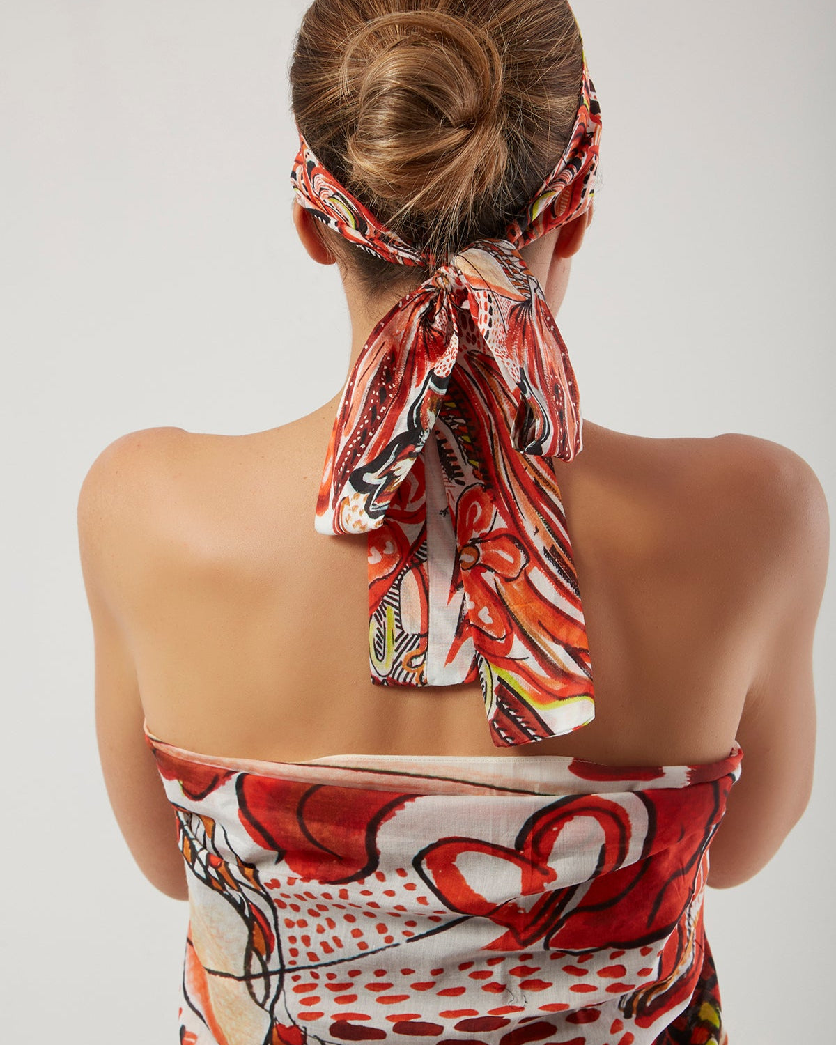 Silk Voile Pareo Scarf | Goddess Of Abundance