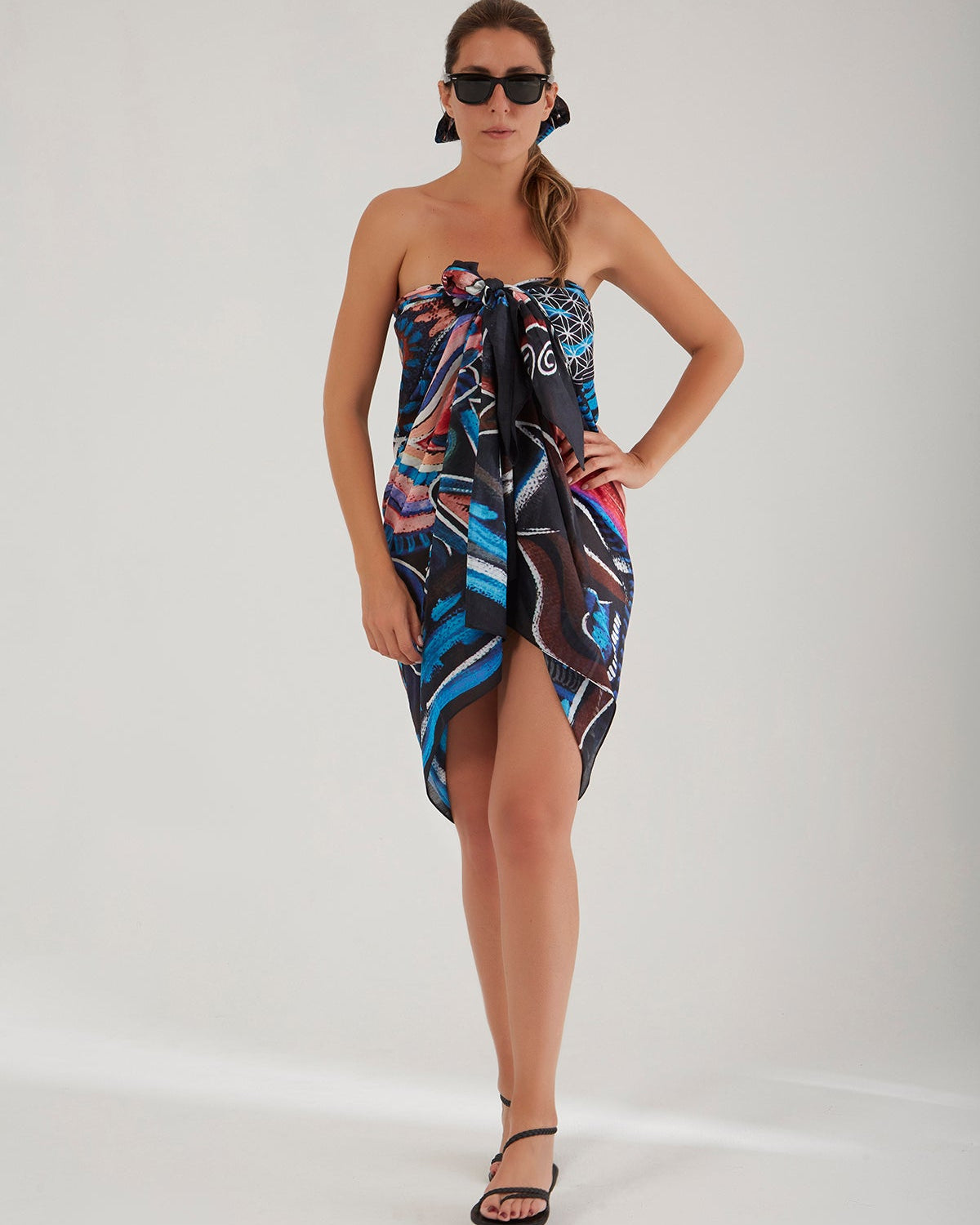 Silk Voile Pareo Scarf | Goddess Of Experience