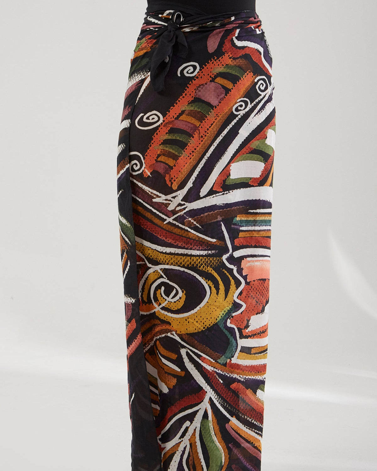 Silk Voile Pareo Scarf | Goddess Of Transformation